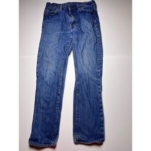 Levi's 511 Slim Jeans Men 30x32 Blue White Oak Cone Denim Made in USA 18181-0192